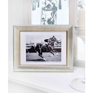 Wooden frame Derby 18x24 cm silver