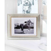 Wooden frame Derby 50x60 cm silver