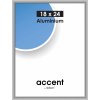 Accent aluminium frame 18x24 cm  silver mat