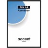 Accent aluminium frame 21x29,7 cm black mat