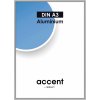 Accent aluminium frame 30x42 cm silver mat