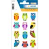 HERMA Sticker MARIC owls, foil glittery