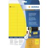 HERMA Labels signalling hard-wearing A4 45,7x21,2 mm yellow strong adhesion film matt weatherpr. 1200 pcs.