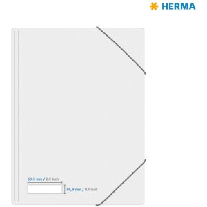 HERMA Removable inscription strips A4 63,5x16,9 mm white Movables-removable paper matt 1200 pcs.