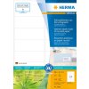 HERMA Address labels natural white 99,1x38,1 A4 recycled paper with Blue Angel ecolabel 1400 pcs.