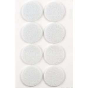 HERMA Protectiv feltpads white Ø 28 mm