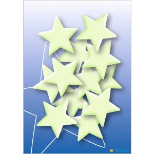 HERMA Stars mini sticker glow in the dark