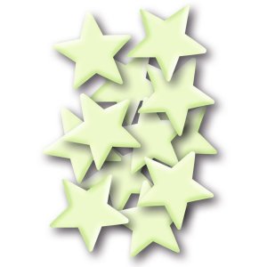 HERMA Stars mini sticker glow in the dark