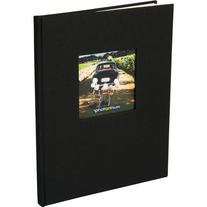 Guest book Isere black reception book