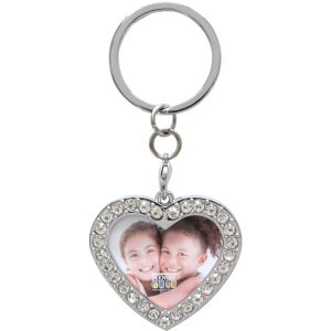 Keychain heart shape