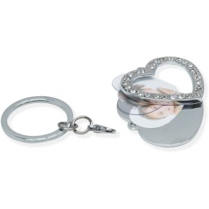 Keychain heart shape