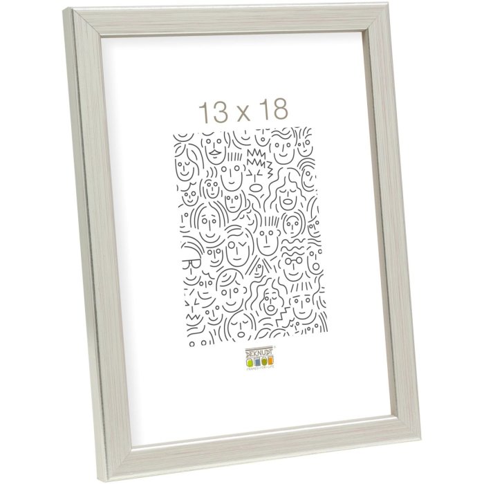 wooden frame S41J Deknudt 15x20 cm silver