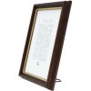 Deknudt Wooden Frame S406 walnut 9x13 cm gold edge