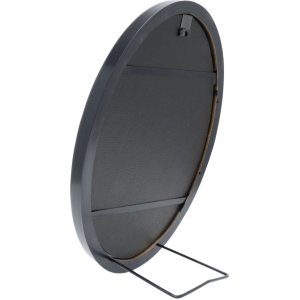 Plastic frame S100 oval 10x15 cm black