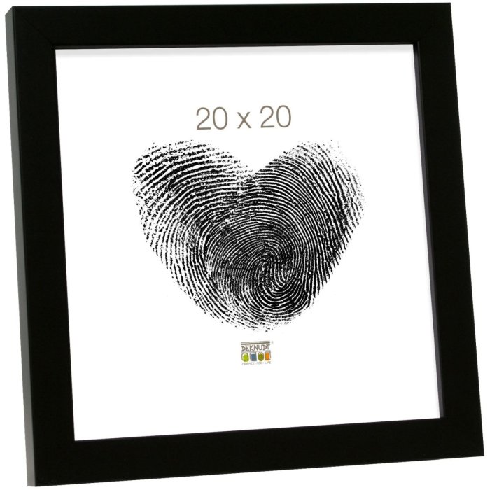 wooden frame S40R black 10x15 cm