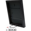 wooden frame S40R black 10x15 cm