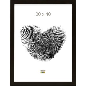 wooden frame S40R black 13x13 cm