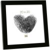 wooden frame S40R black 13x13 cm