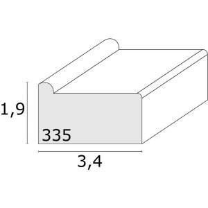 rectangular Stretcher 40x60 cm