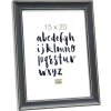 Wooden frame 13x13 cm S40J Lona painted black schmall