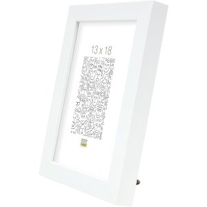 wooden frame S40R white 50x50 cm