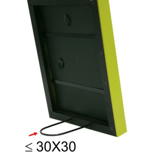 wooden frame S40R green 40x50 cm