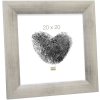 wooden frame S53G gray-silver 10x15 cm