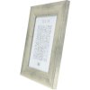 wooden frame S53G gray-silver 10x15 cm