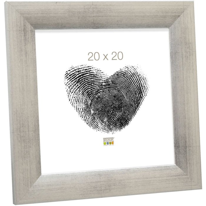 wooden frame S53G gray-silver 13x18 cm