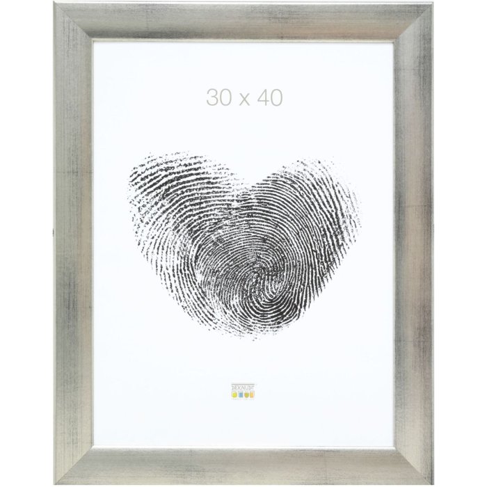 wooden frame S53G gray-silver 20x30 cm