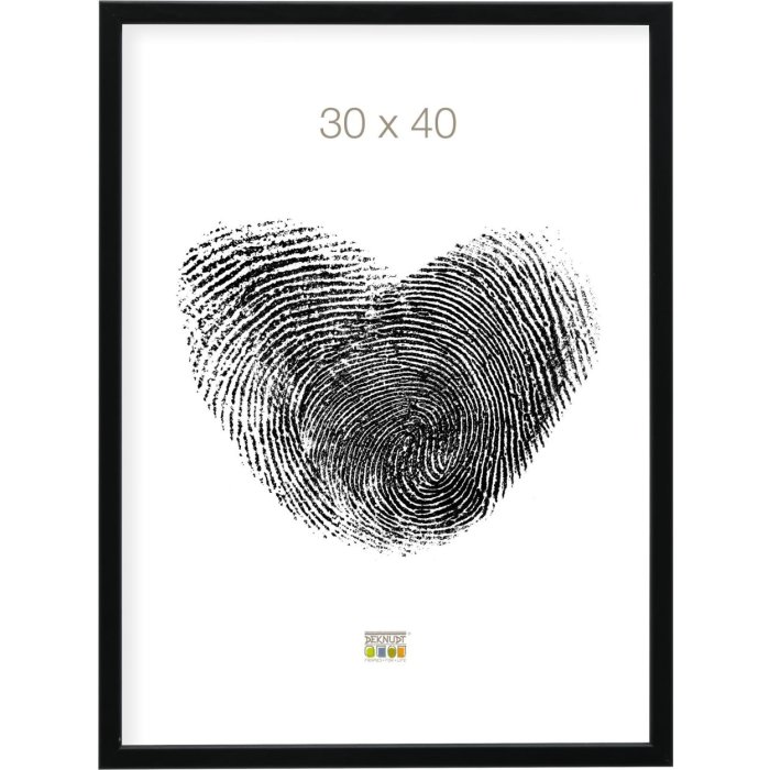 wooden frame S41J Deknudt 20x30 cm black