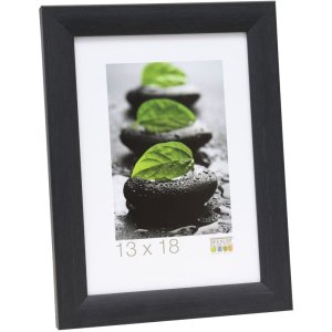 wooden frame S53G black 30x90 cm