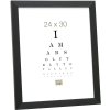 plastic frame S41VH2 black 10x15 cm