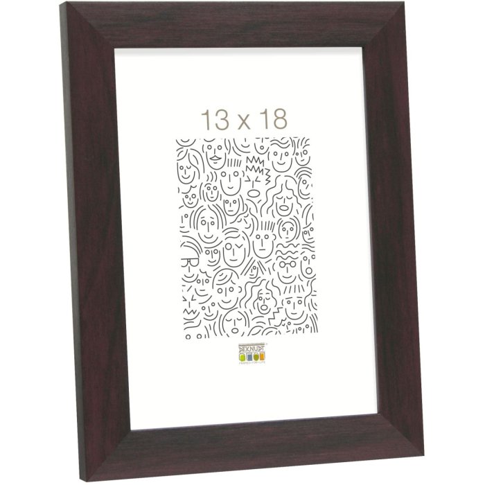 plastic frame S41VH4 mahogany 30x45 cm