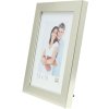 plastic frame S41VD4 silver 13x13 cm