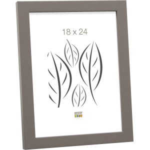 wooden frame S40R dark gray 10x15 cm