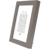 wooden frame S40R dark gray 10x15 cm