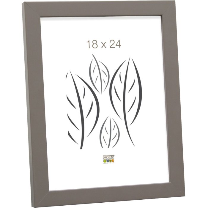 wooden frame S40R dark gray 18x24 cm