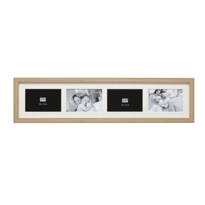 Gallery frame S66KD4 natural 4 photos 13x18 cm