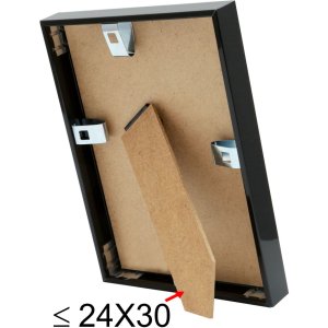 Aluminum frame S024 Maarii 13x13 cm black