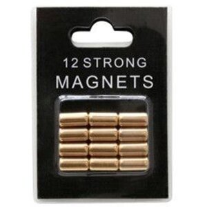 12 magnets Deknudt gold