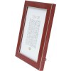 plastic frame S41VK4 red 13x18 cm