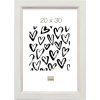 wooden frame S42L white 40x50 cm