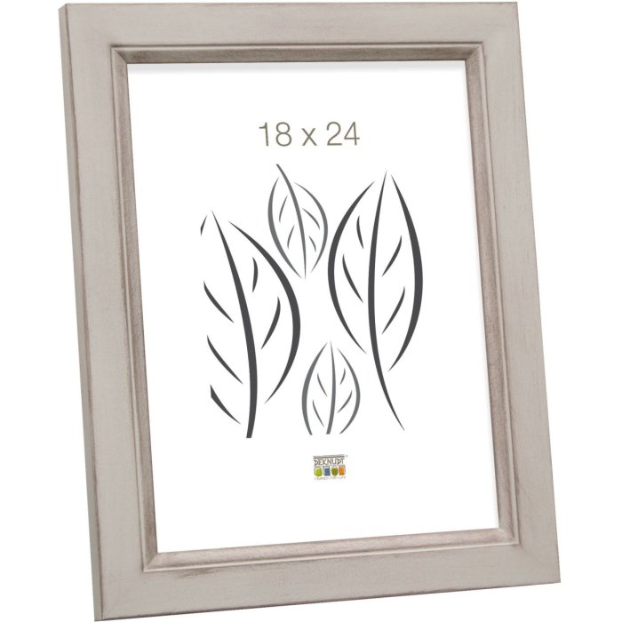 wooden frame S42L beige 13x18 cm