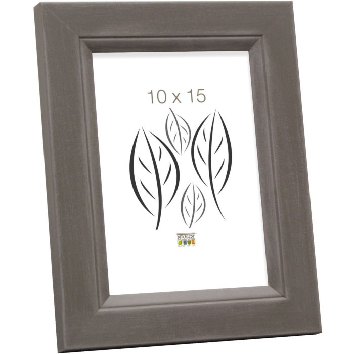 wooden frame S42L gray 10x15 cm