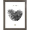 wooden frame S42L gray 10x15 cm