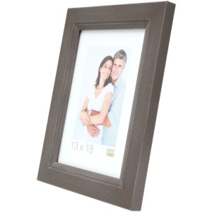 wooden frame S42L gray 13x13 cm