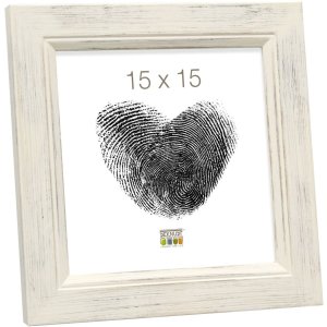 wooden frame S42L white painted 40x50 cm