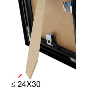 Alu frame S023 Tibbi 40x50 cm black