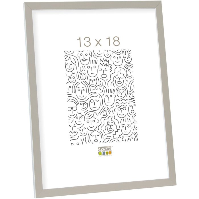 photo frame grey-white wood 15,0 x20,0 cm S43AL